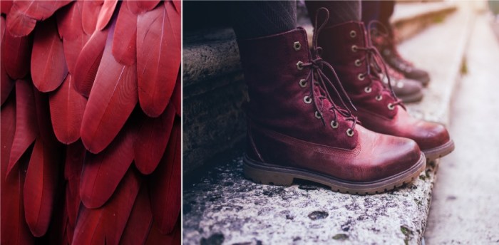 seo burgundy boots