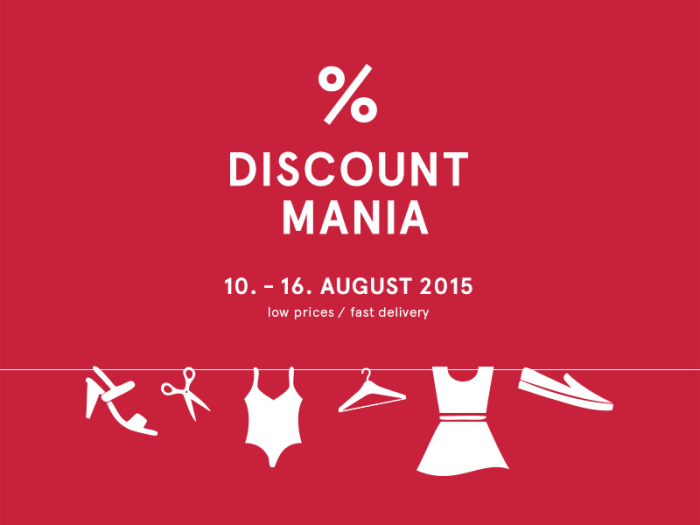 Discount Mania at Zalando Lounge