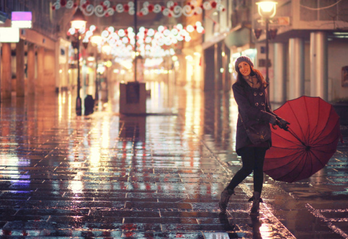 Rainy day outfits