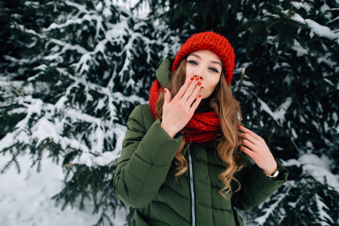 grüne Dreimaster Winterjacke