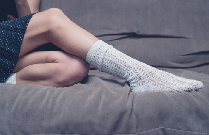 Socken waschen