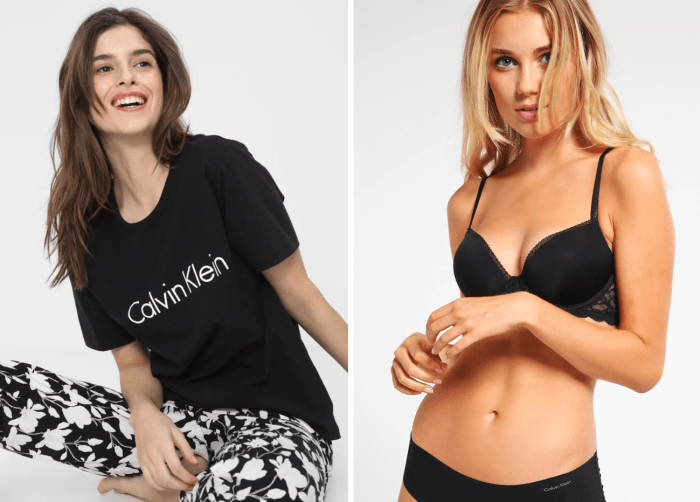 tolle Calvin Klein Unterwäsche und Schlafshirt