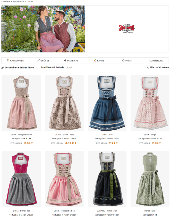 Dirndl outlet zalando lounge