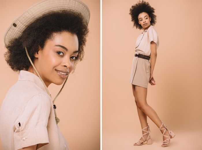 Safari Outfit Pastell