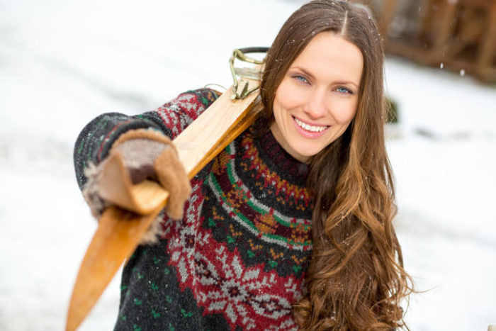 Ski Outfit Winterpullover