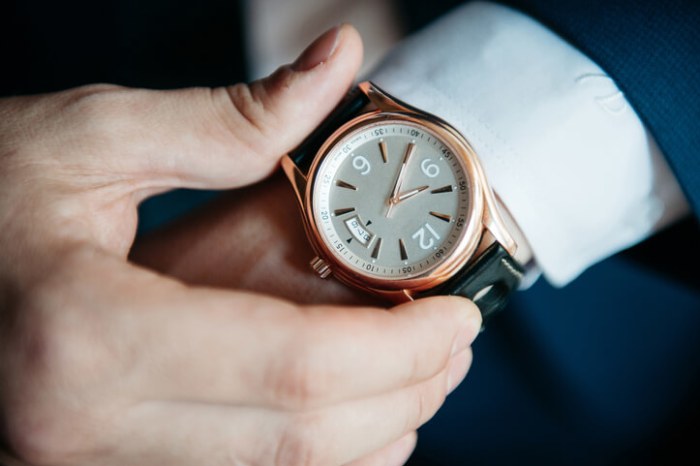Rosegold für Männer
