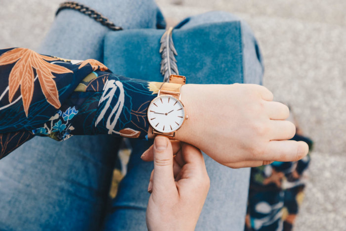 Uhr Damen Rosegold