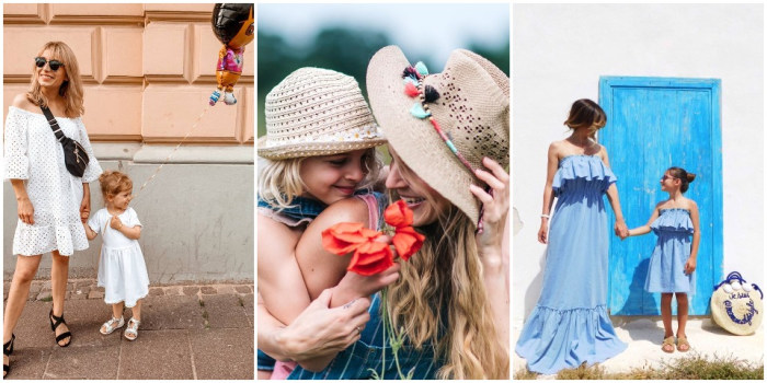 moeder dochter kleding zomer