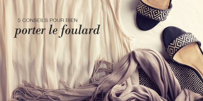porter le foulard