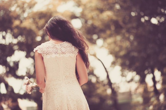 robe en dentelle