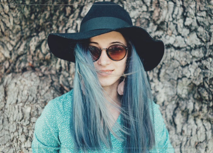 Pretty young woman