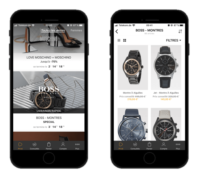 montre hugo boss pas chère
