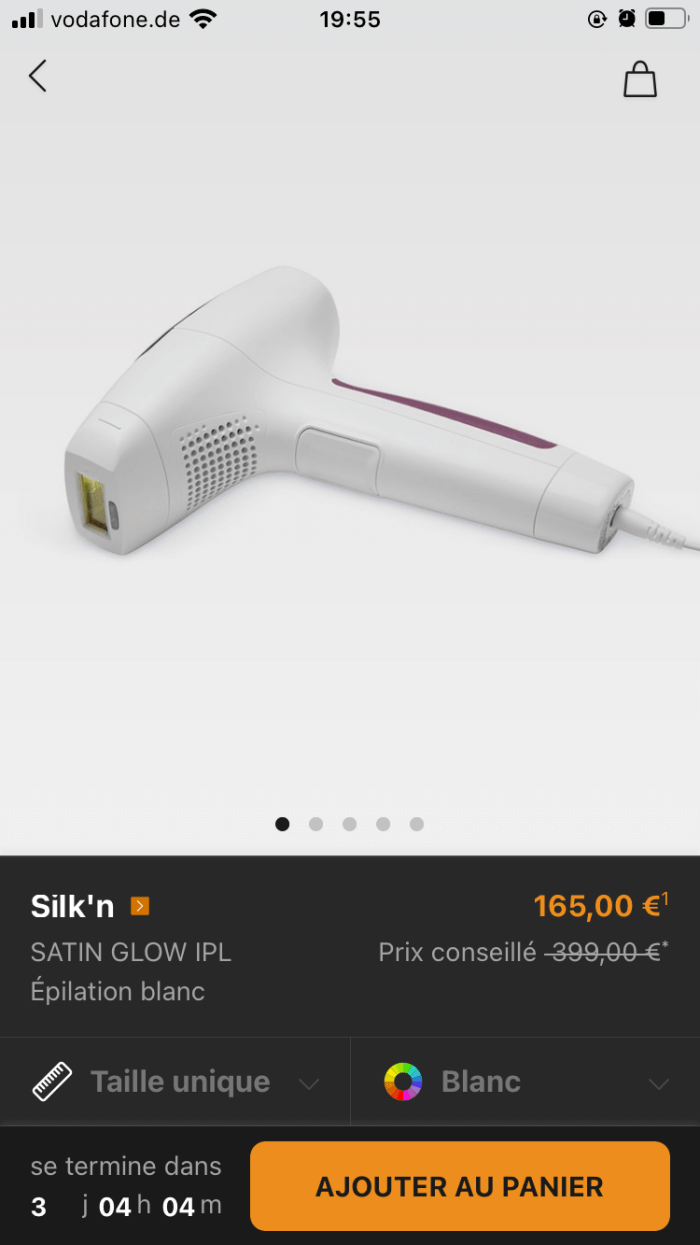 Epilateur Silk'n