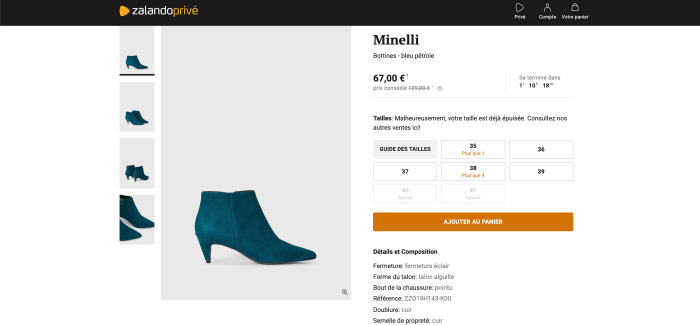 Vente privée Minelli