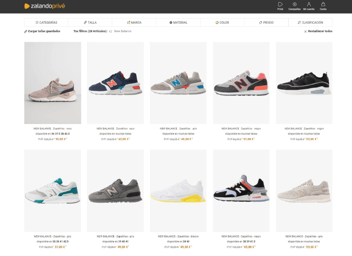 zapatillas new balance baratas