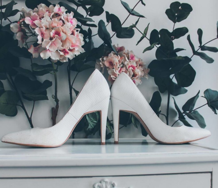 zapatos novia blancos