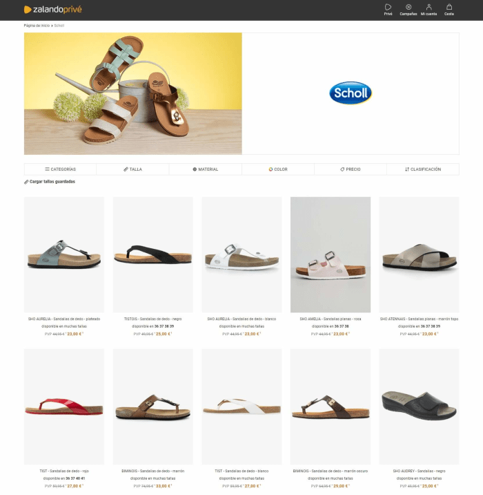 sandalias scholl