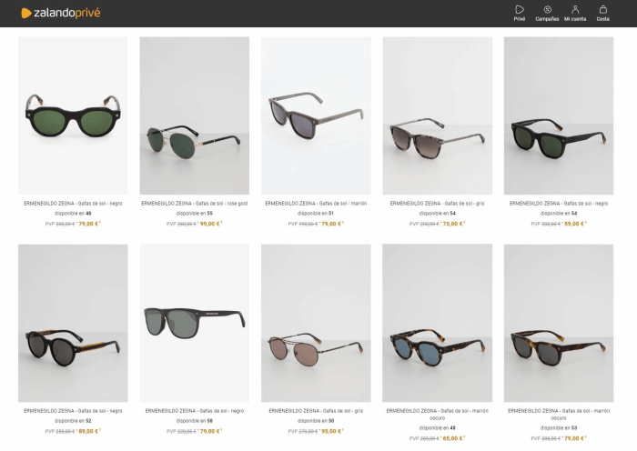 ermenegildo zegna gafas