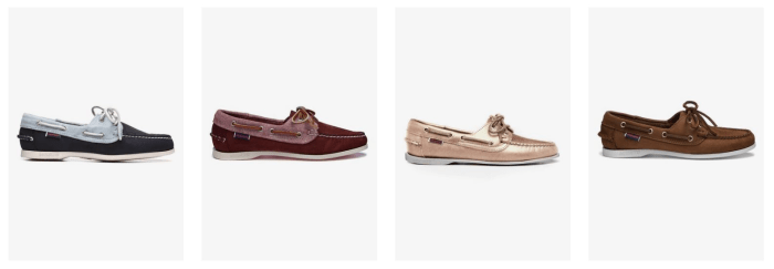 nauticos sebago mujer