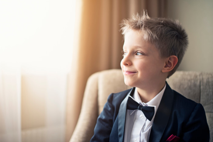 trajes comunion niño