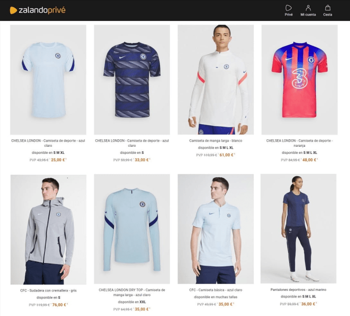 equipaciones chelsea