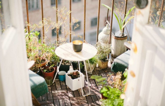 como decorar el balcon