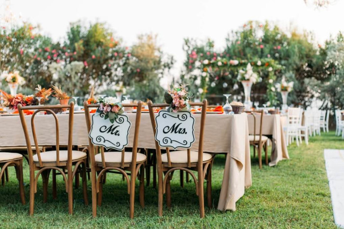 protocolo de boda - mesas