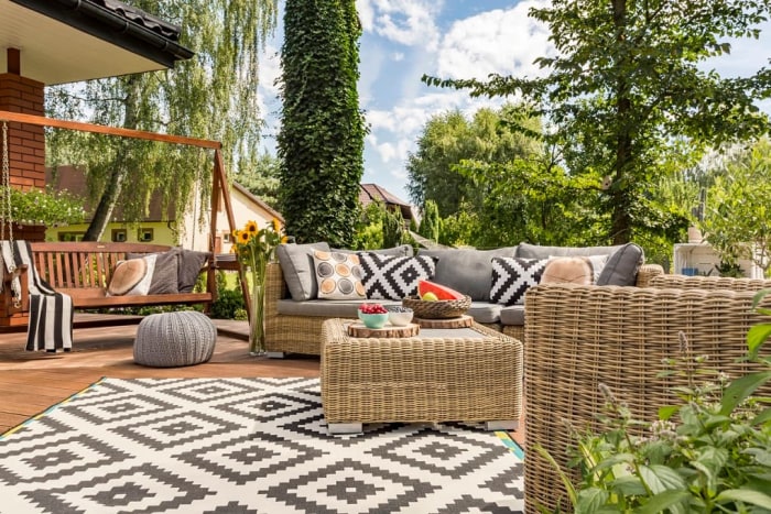 como decorar el jardin