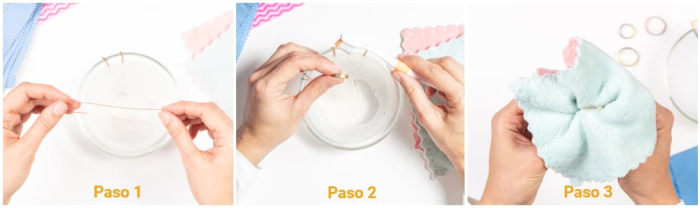 como limpiar el oro paso a paso