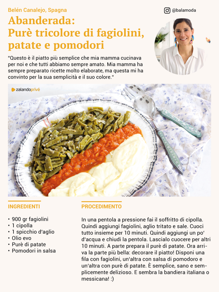 ricetta purè tricolore