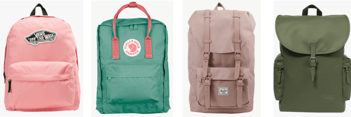 zaini scuola trendy