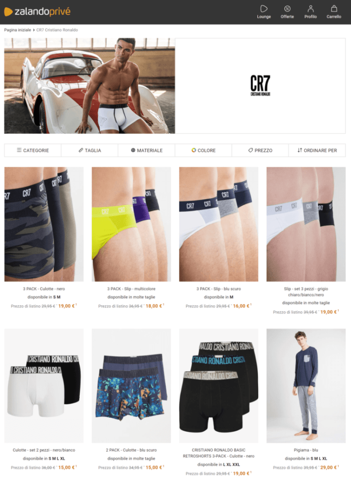 cr7 cristiano ronaldo outlet