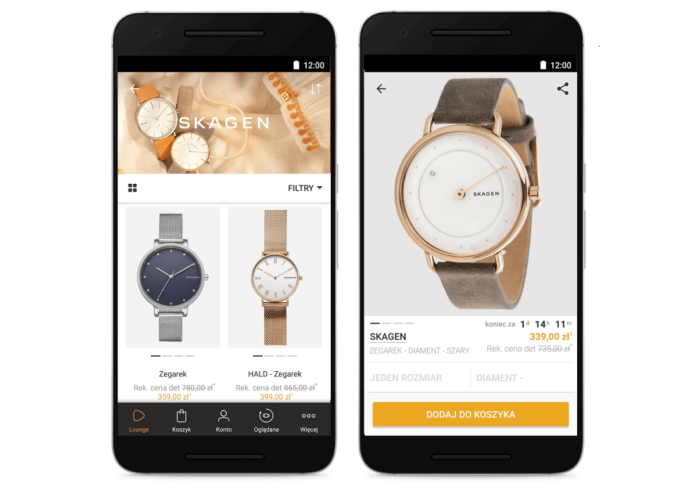 Zegarki Skagen - kampania Zalando Lounge
