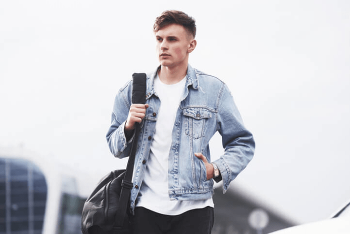 Kurtka jeansowa męska w Zalando Lounge