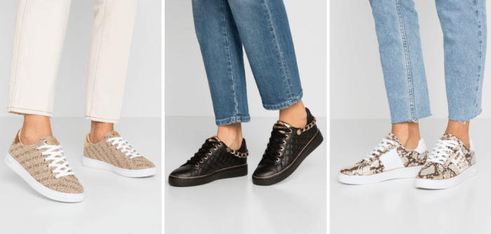 Guess buty damskie - stylowe sneakersy