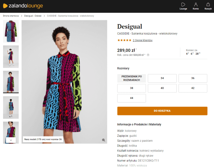 Desigual sukienka