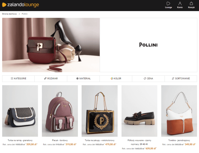 Pollini Outlet - markowe torebki i buty