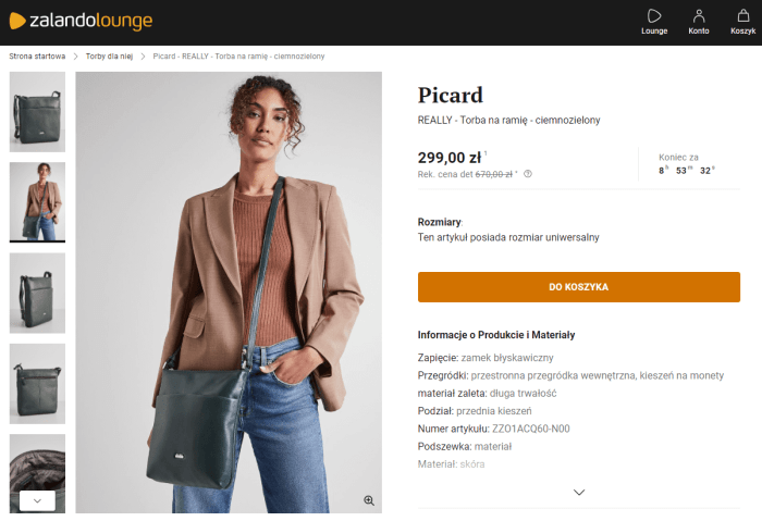 Torba Picard listonoszka