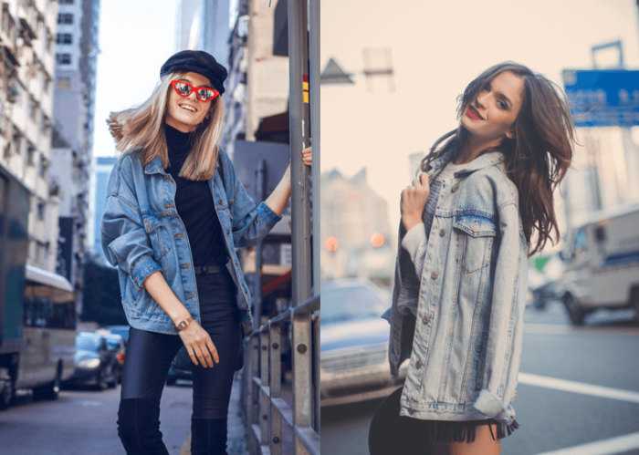 Stylizacje na randkę w dużym mieście to przede wszystkim denim