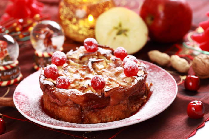 seo christmasparty bayleys banana cake