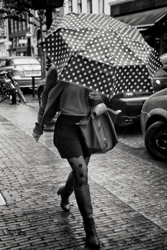 Blijf trendy in de regen