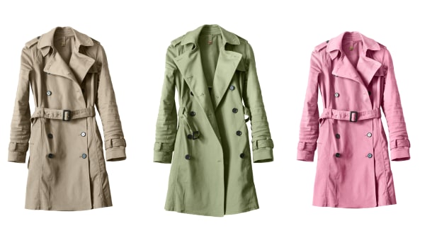 Collage trench e1521538366584 Trench coat trend 2018